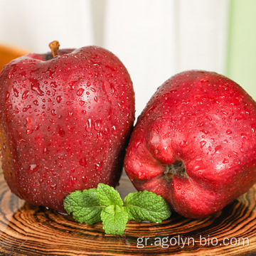 τραγανό κόκκινο γλυκό huaniu μήλο